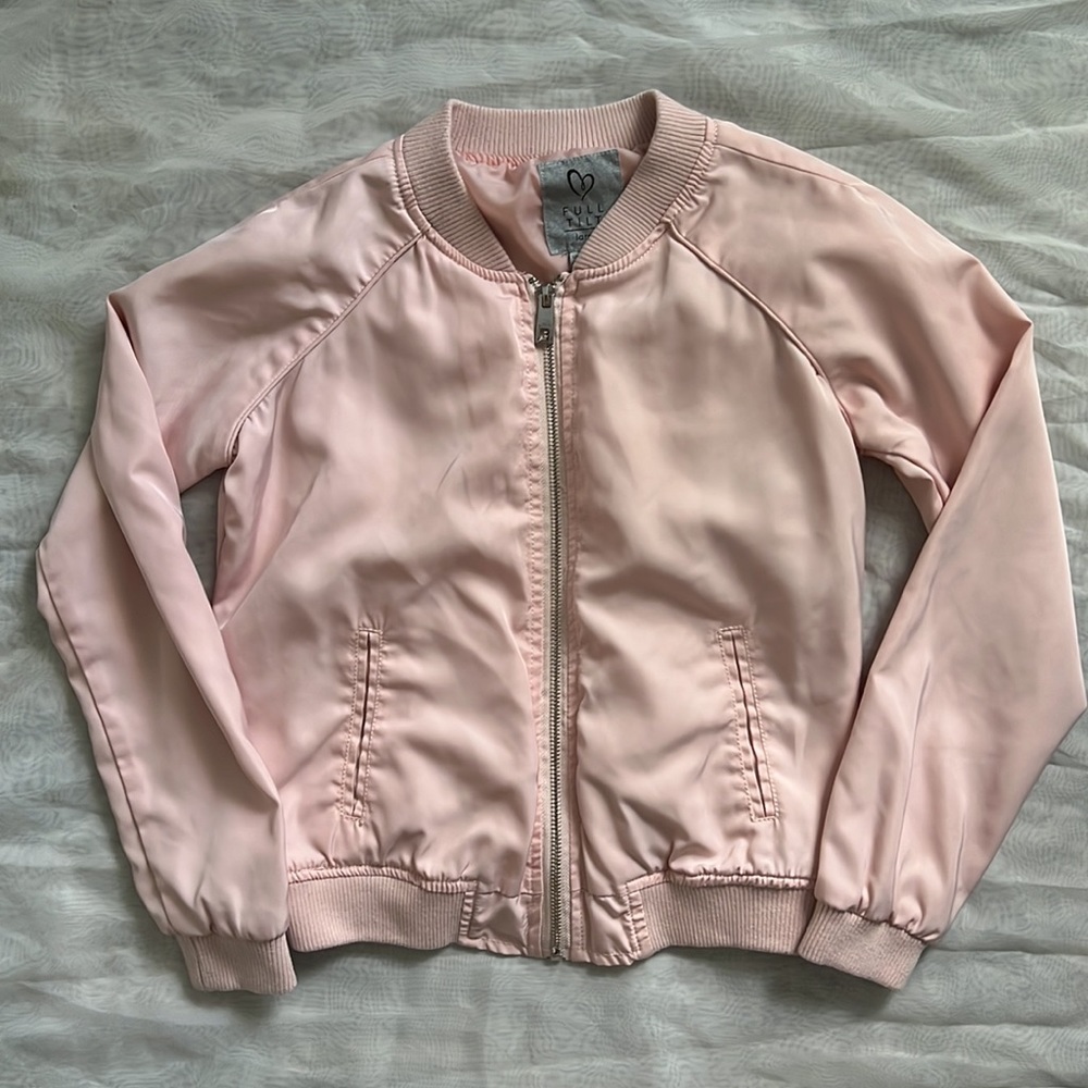 Full Tilt light Pink bomber Jacket